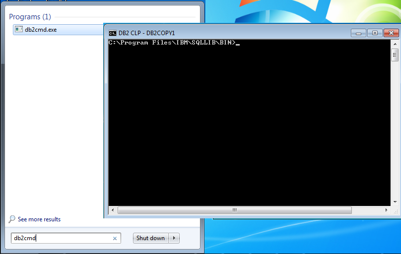 db2cmd