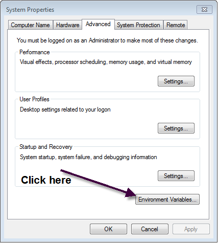 Oracle Environment_vars2