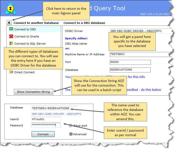 Signon Other Database2