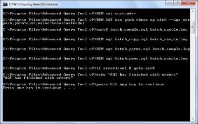 advanced query tool v9 advanced query tool v9