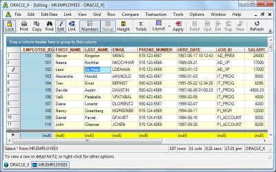 Advanced query tool v9 usedholoser